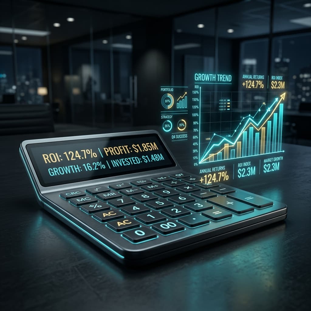 حساب ROI لنظام ERP: حاسبة عملية